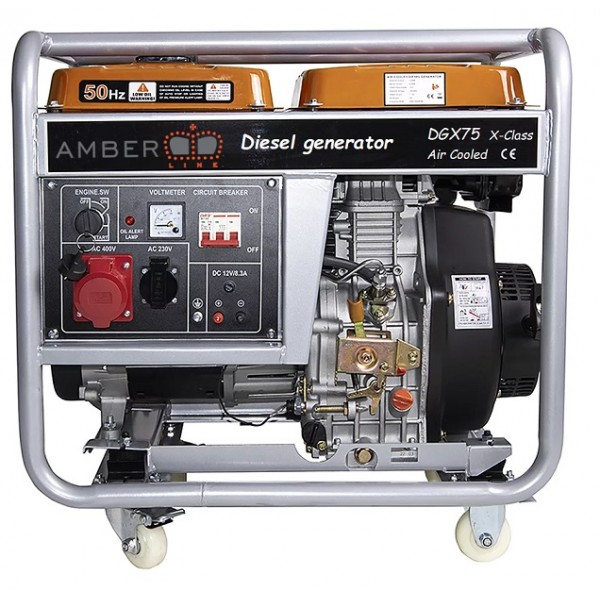  Dyzelinis generatorius Amber-Line DGX75 X-Class, 6.0kW, 230/400V